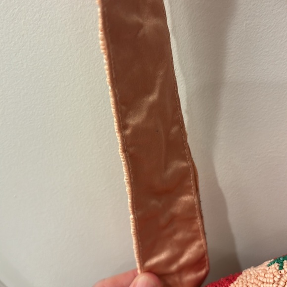 NWT Sincerely Jules beaded Strawberry Shoulder Bag - Picture 8 of 10